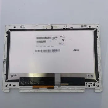Las piezas usadas Para Acer Aspire Chromebook R11 C738T del LCD del ordenador Portátil de la Asamblea B116XTB01.0 1366X768 marco blanco Probado funcionan bien