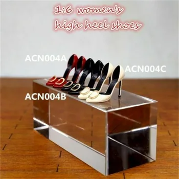 ACNTOYS 1/6 OL de las Mujeres de tacón de Aguja Tacones de los Zapatos de ACN004 Ajuste De 12
