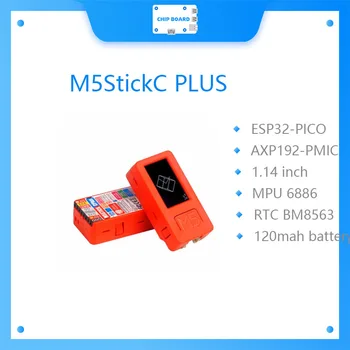 Nueva Llegada! Oficial M5Stack M5StickC MÁS ESP32-PICO Mini IoT Kit de Desarrollo de Bluetooth y wi-fi Pantalla más Grande de la Io Controller