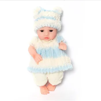 Nacido Bebe Reborn Bebé Muñecas de Silicona Suave Cuerpo de ropa de niño de la Muñeca Para las Niñas de la Princesa Chico de Moda de Muñecas Reborn