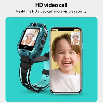 Los niños del Reloj Inteligente de los Niños Teléfono Reloj Smartwatch 4G WiFi GPS Llamada HD Con la Tarjeta Sim Impermeable de los Niños de Regalo Para IOS, Android 2021