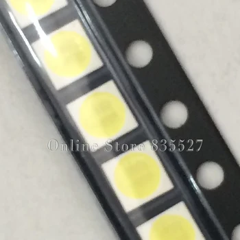 200pcs/lot 3030 110LM 1W 6V 150ma blanco SMD LED lámpara de perlas de luz diodo emisor de cobre stent hilo de oro de doble chip