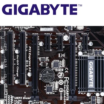 AM3 AM3+ De AMD DDR3 DIMM Gigabyt GA-970A-DS3P Original de la Placa base USB3.0 32G Gigabyt 970 970A-DS3P de Escritorio de la Placa base Juntas