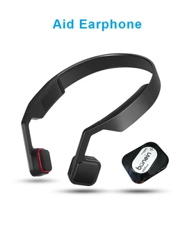 BN-701T audífono Audífono Inalámbrico de Auriculares de Conducción Ósea anciano auricular batería integrada Bluetooth