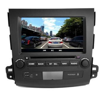 Android 10.0 gps del coche reproductor multimedia Para Mitsubishi Outlander xl 2 dvd del coche de navegación de radio de vídeo reproductor de audio 4007 USB DVR