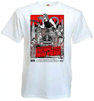Escape From New York V41 Camiseta de la Película de John Carpenter Todos los Tamaños S 5Xl Mens