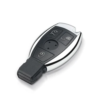 KEYYOU Inteligente Remoto de la Llave del Coche Shell Llavero con mando a distancia De 3 Botones Caso 2000 BGA Para Mercedes Benz a B C E Clase W203 W204 W205 W210 W211 W212 W221