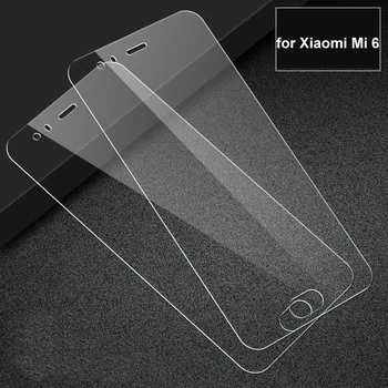 5Pcs de Vidrio Templado Para Xiaomi Mi 6 Mi6 Protector de Pantalla de Cine Para Xiaomi6 Mi 6 a prueba de Golpes Cristal Protector de 9H Ultra Claro