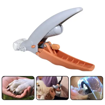 5X de Aumento de Luz LED de Pet Nail Clipper Profesional de Pet Nail Clipper Recorte de los Gatos a los Perros Uñas Uñas cortauñas
