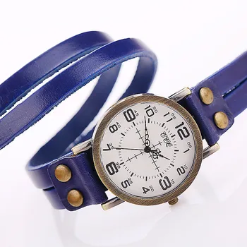 CCQ Reloj para Hombre de la Moda del Reloj de Cuarzo Reloj de Pulsera de la Pulsera de Cuero de Vaca de la Banda de las Mujeres los hombres reloj de Vestir de Regalo Relogio Masculino reloj
