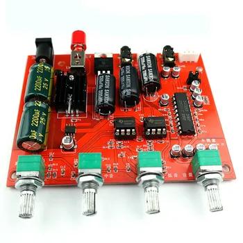 SOTAMIA NE5532 Tono del Amplificador Preamplificador de la Junta de NJM2150BBE de Procesamiento de Audio del Módulo de fuente de Alimentación Para el Hogar Vehículos de BRICOLAJE