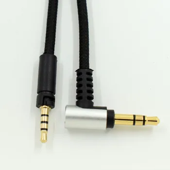 Reemplazo del Cable de Audio Para Sennheiser momentum 1.0 2.0 Auriculares de actualización se Adapta Auriculares Control de Volumen del Micrófono