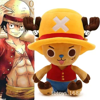 Anime One Piece Tony Tony Chopper Mono Dulces Figuras De Acción, Juguetes De Una Pieza Figuras Coleccionables Modelo De Los Juguetes De La Felpa Juguete Colgante