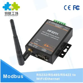 El módulo wi-fi 2211 Industrial Modbus Serial RS232 RS485 RS422 a WiFi Convertidor de Ethernet del Dispositivo TCP IP Telnet Modbus 4M Flash