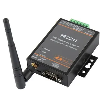 El módulo wi-fi 2211 Industrial Modbus Serial RS232 RS485 RS422 a WiFi Convertidor de Ethernet del Dispositivo TCP IP Telnet Modbus 4M Flash