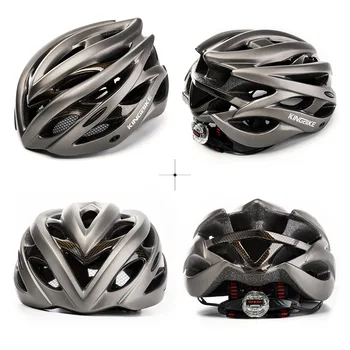 KINGBIKE casco Integral-moled cascos de bicicletas para hombres, mujeres Ultraligero MTB casco de bicicleta de carretera de capacete de ciclismo