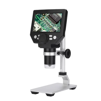G1000 de 4,3 Pulgadas de Pantalla LCD Digital Electrónica Digital Microscopio con Cámara de 8MP 1000X de Soldadura Microscopio Lupa