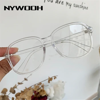 NYWOOH -1.0 1.5 2.0 2.5 3.0 3.5 4.0 Terminado la Miopía Gafas de las Mujeres de los Hombres de gran tamaño Gafas Unisex Estudiante de Gafas de Miope