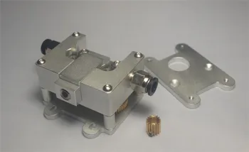 1.75/3 mm impresora 3D Ultimaker2+ todos los metales bowden extrusora kit remoto de la rueda de la desaceleración del extrusor segunda versión
