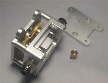 1.75/3 mm impresora 3D Ultimaker2+ todos los metales bowden extrusora kit remoto de la rueda de la desaceleración del extrusor segunda versión
