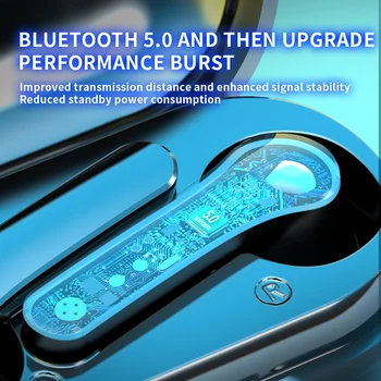 LB-20 TWS Auriculares Bluetooth Inalámbricos Deporte Auricular 9D Sonido Envolvente Música Estéreo de Auriculares Para el Iphone Huawei Auriculares Xiaomi