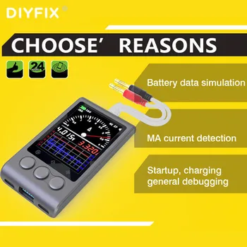 DIYFIX iBootPower Teléfono Móvil de Reparación de Alimentación de la Línea de Arranque Para iOS Android de Huawei, oppo Xiaomi Tipo-C Actual de Protección de la Herramienta de Prueba