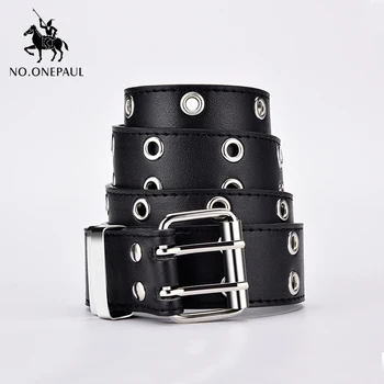 NO.ONEPAUL 2020 femenino cinturón de estilo punk de moda hebilla de jeans cinturón decorativo de la cadena de lujo de la marca femenina de nuevo