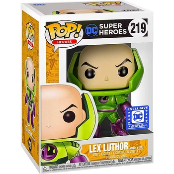 Funko Pop Lex Luthor DC Action Comics Caja Original 10cm de Vinilo Figuras de Acción Modelo de la Colección Juguetes de Niños para Niños
