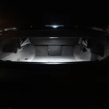 Edislight 16Pcs Ningún Error Canbus LED de la Lámpara del Coche de las Bombillas en el Interior del Paquete del Kit Para el periodo 2011-, el Volvo S60 Mapa de la Cúpula de la Puerta de la Cajuela Luz de la Placa de