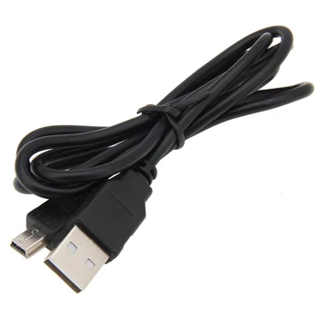 Datos Cable de Carga Cable Adaptador de USB a USB Macho a Mini 5 Pin B para MP3 MP4 Reproductor de DVR del Coche de GPS de la Cámara HDD Mini USB Cables 50pcs