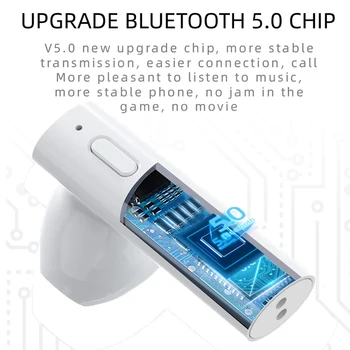 M6 PLUS TWS Auriculares Inalámbricos Bluetooth Deporte Auriculares de alta fidelidad de Sonido de Medición de Temperatura Para Huawei Iphone Xiaomi Música de los Auriculares