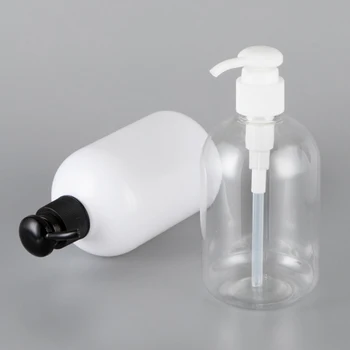 350 X 10pc Vacío de la Bomba de la Loción de Plástico, Botellas de Champú Gel de Ducha, Loción Crema Envase Con Bomba de Botellas de PET Para el Cuidado Personal