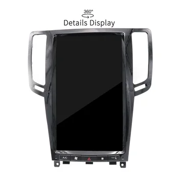 DSP Carplay vertical Tesla pantalla de Android 9.0 Coche Reproductor Multimedia Para Infiniti G25 G37 de GPS del coche de Audio Radio estéreo BT Jefe de la Unidad de