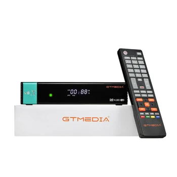 Receptor Gtmedia V8X Full HD 1080P DVB-S2/S2X Buil-en Wifi actualizado de gtmedia V8 NOVA Receptor de Satélite de la Caja de Gtmedia v9 Super