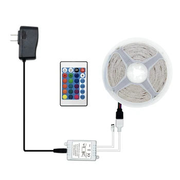 12v LED Suave Tira de Luz Con mando a distancia WIFI Kit RGB de Epoxy Impermeable Inteligente Decoloración Luces Deocr Herramientas LB88