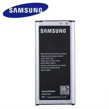 Samsung Original Teléfono de Reemplazo de la Batería EB-BG800BBE Para Samsung GALAXY S5 Mini SM-G800F G870a G870W EB-BG800CBE de 2100mAh NFC