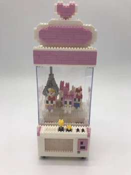 ZRK Pequeño juguete de Plástico de la máquina de Bloques de Construcción de Mini Taller de Arquitectura de Juguetes Educativos Brinquedos para los Niños Regalo de Navidad 7809