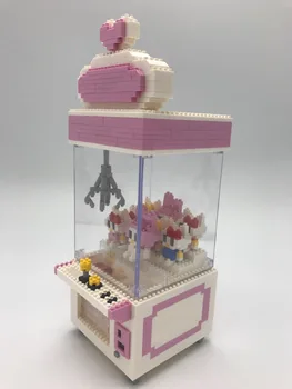 ZRK Pequeño juguete de Plástico de la máquina de Bloques de Construcción de Mini Taller de Arquitectura de Juguetes Educativos Brinquedos para los Niños Regalo de Navidad 7809