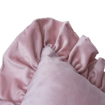 Holandés de Terciopelo de la Colmena de funda de almohada super suave color sólido fundas de almohada para la Sala de estar Dormitorio Sofá de Casa Almohadas Decorativas de la Cubierta