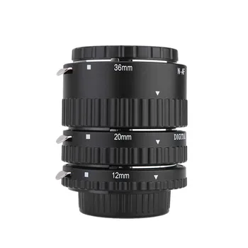 Enfoque automático Macro Extensión de Tubo de Anillo para Nikon D7100 D7000 D5100 D5300 D3100 D600 D800 D300 D300s D90 D80