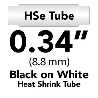Pack de 2 HS221 HSE221 de Calor Tubo Retráctil 0.34