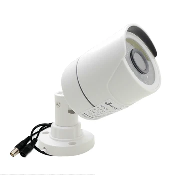 AHD Cámara 1080P 4MP de 5MP HD de Seguridad y Vigilancia en Alta Definición al aire libre Impermeable del CCTV de la Visión Nocturna Infrarroja Casa JIENUO