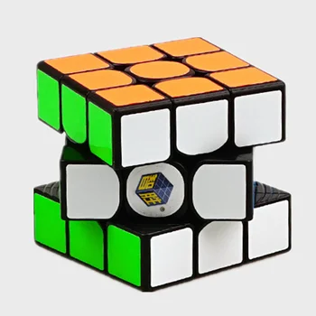 Entrega rápida Yuxin poco cubo mágico de 3x3 Pegatina menos Cubo de 3x3x3 cubo de la Velocidad Profesional cubo mágico puzzle juguetes para los Niños