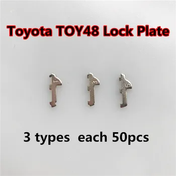 TOY48 Cerradura Auto de Caña de Latón Material de la Placa de Bloqueo Para Toyota Corona Nuevo Lexus cerradura auto kits de reparación(3 modelo)Total de 150PCS