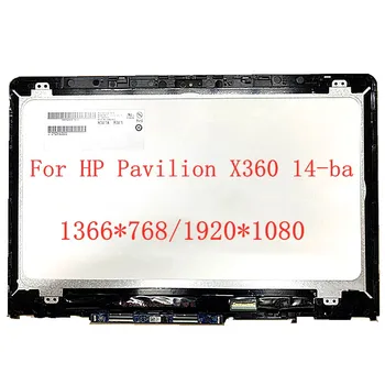 Para HP Pavilion X360 14-ba del LCD del ordenador portátil de pantalla B140HAN02.0 táctil IPS de la pantalla con marco 1366*768/1920*1080