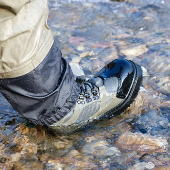 NEYGU al aire libre de secado rápido los zapatos de vadeo con sentido único ,anti-deslizante de la pesca con mosca de zancudas botas