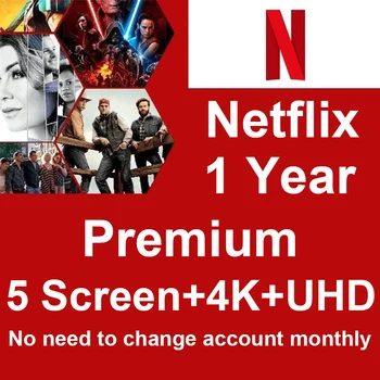 Netflix Cuenta Premium 4K UHD Para el Año 1 El más Barato Y Muy Estable