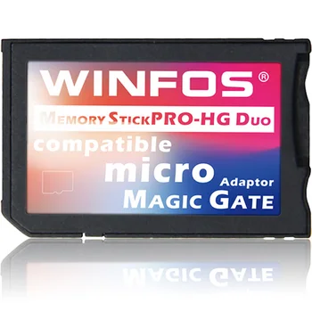 MicroSD SDHC TF para MS Memory Stick Pro Duo Adaptador para PSP Lector de Tarjeta de Convertidor de