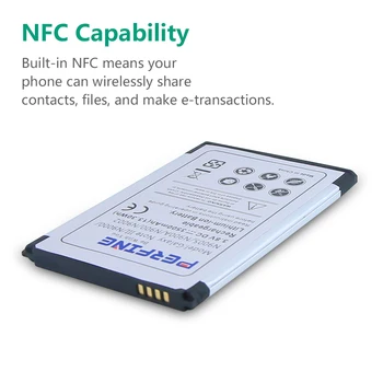 Nota 3 la Batería de 3500mAh de la Capacidad de la Nueva Actualización de la Batería del Teléfono con NFC Para Samsung Galaxy Note3 N9000 N9005 de Alta Calidad de las Baterías