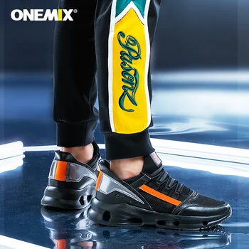 ONEMIX Par de Zapatos Transpirable Hombres Atheltic Zapatos para caminatas Ligeras Zapatillas de deporte al aire libre, chaussure homme Sport Zapatillas Mujer